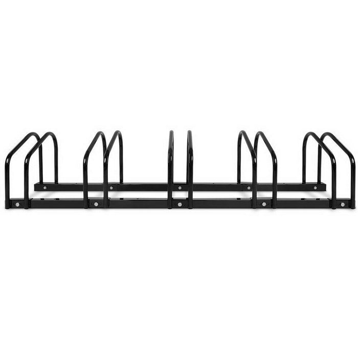 Stand Tall Portable 5 Bike Parking Rack Stand | Black