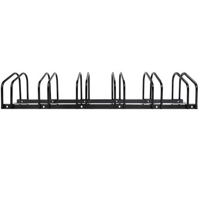 Stand Tall Portable 6 Bike Parking Rack Stand | Black
