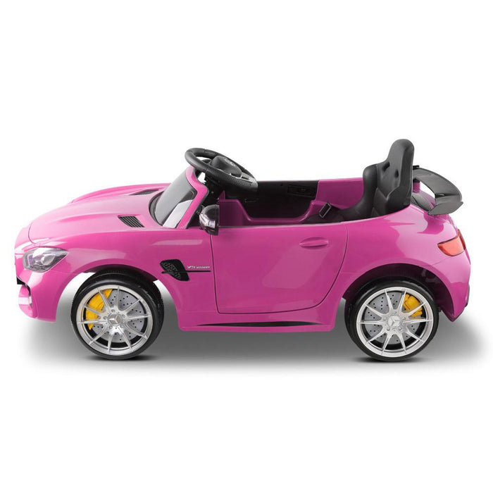 Mercedes Benz AMG GT R Licensed Kids Ride On Car with Remote Control | Candy Pink (Limited Edition)
