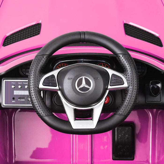 Mercedes Benz AMG GT R Licensed Kids Ride On Car with Remote Control | Candy Pink (Limited Edition)