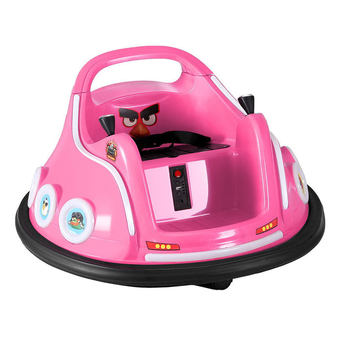 Angry Birds Kids Ride On BUMPER Car with Remote Control | Pink