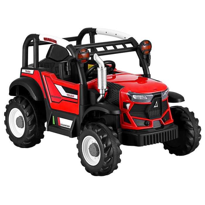 Super Buggy Inspired Kids Ride On Car with Remote Control | Desert Red & Black