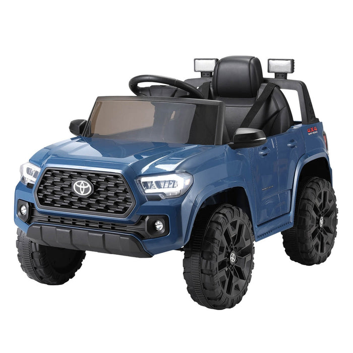 Toyota Tacoma Officially Licensed Off Road Kids Ride On Car with Remote Control | Winter Blue
