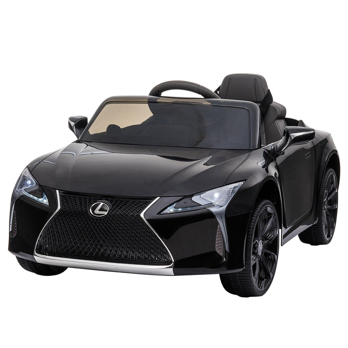 Officially Licensed Lexus LC 500 Premium Kids Ride On Car with Remote Control | Stargazer Black