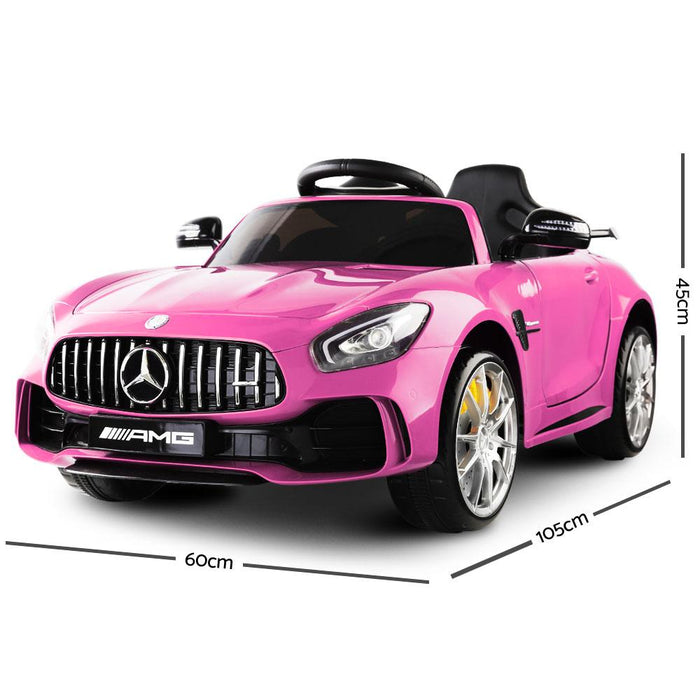 Mercedes Benz AMG GT R Licensed Kids Ride On Car with Remote Control | Candy Pink (Limited Edition)