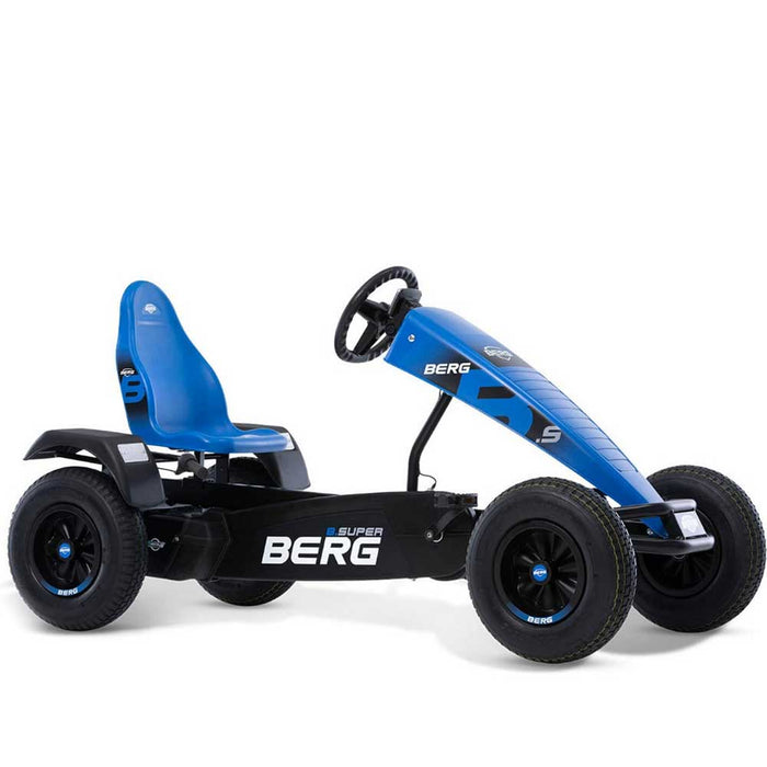 BERG B. Super Blue BFR Kids & Adults Pedal or 3 Gear Powered Go Kart | Cobalt Blue