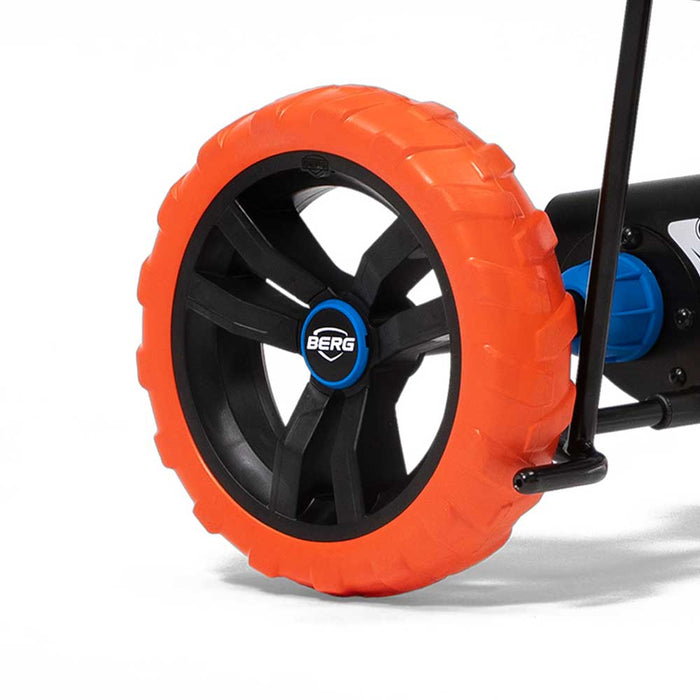 Berg Buzzy 2-in-1 Off Road Kids Push & Pedal Powered Go Kart | Nitro Black