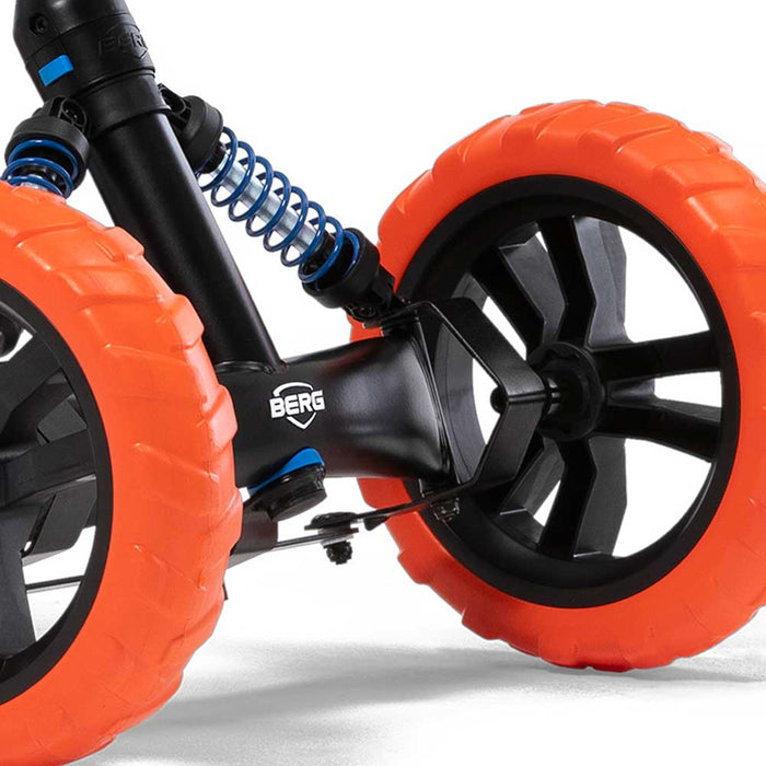 Berg Buzzy 2-in-1 Off Road Kids Push & Pedal Powered Go Kart | Nitro Black