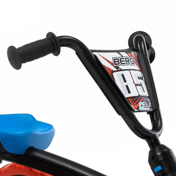 Berg Buzzy 2-in-1 Off Road Kids Push & Pedal Powered Go Kart | Nitro Black