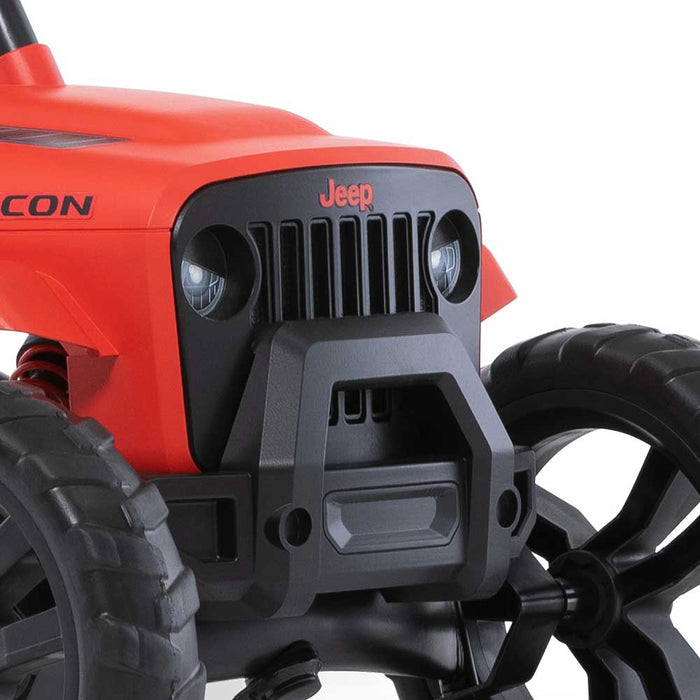 Berg Buzzy Officially Licensed JEEP Rubicon Kids Pedal Powered Go Kart | Rubicon Red