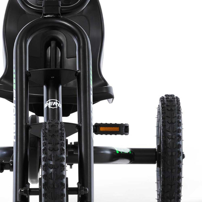 Berg Buddy Choppy Kids Pedal Powered Go Kart | Metallic Black