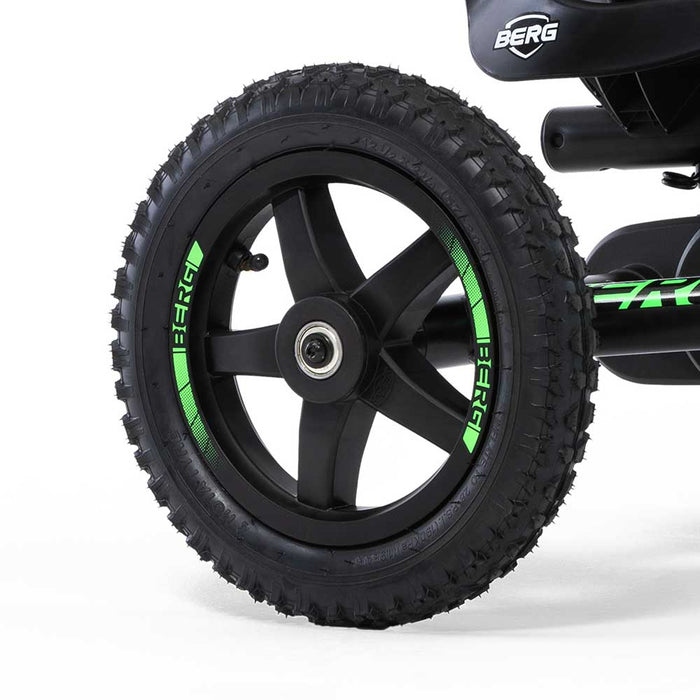 Berg Buddy Choppy Kids Pedal Powered Go Kart | Metallic Black