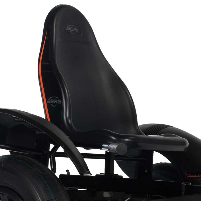 Berg Extra Black Edition Kids & Adults Pedal or 3 Gear Powered Go Kart | Midnight Black
