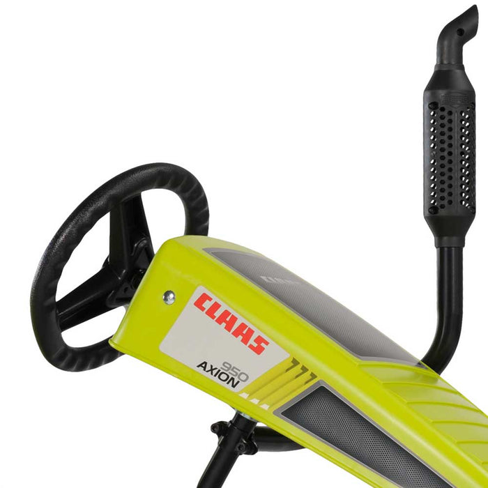 Berg Extra Officially Licensed Claas Harvester Inspired Kids & Adults Pedal or 3 Gear Powered Go Kart | Seed Green