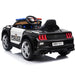 Ford Mustang GT350 Police Inspired Kids Ride On Car | White/Black