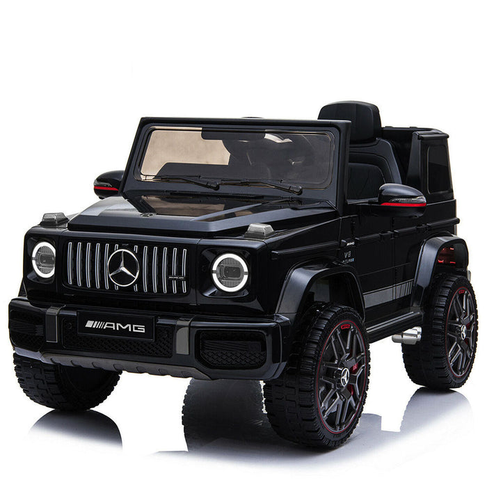 Mercedes Benz G63 AMG Licensed Kids Ride On Car with Remote Control | Black/Red