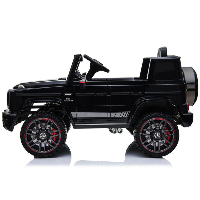 Mercedes Benz G63 AMG Licensed Kids Ride On Car with Remote Control | Black/Red