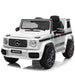 Mercedes Benz G63 AMG Licensed Kids Ride On Car with Remote Control | Black/White
