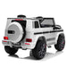 Mercedes Benz G63 AMG Licensed Kids Ride On Car with Remote Control | Black/White