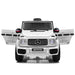 Mercedes Benz G63 AMG Licensed Kids Ride On Car with Remote Control | Black/White