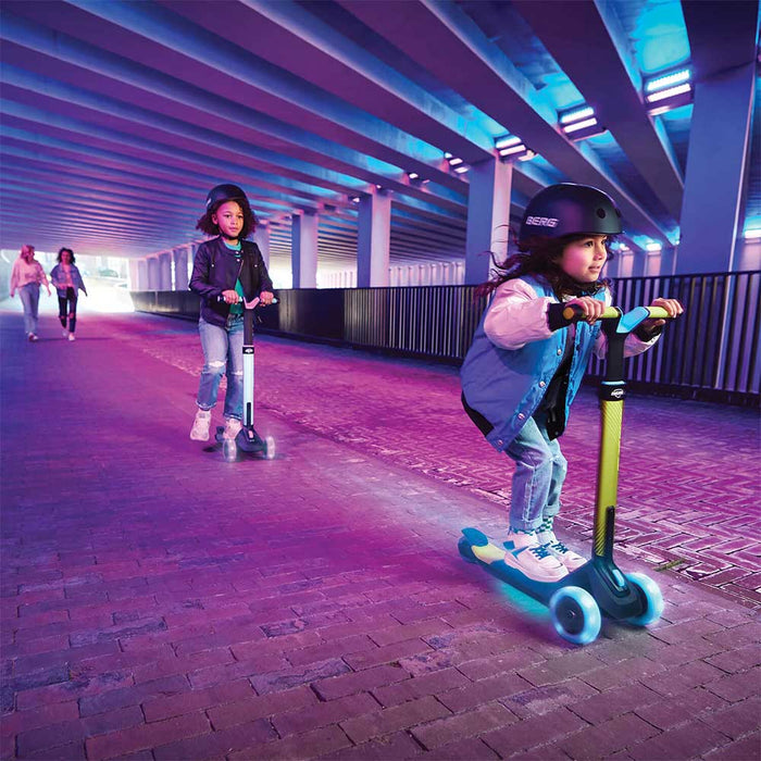 BERG Nexo Scooter Foldable, Portable & Height Adjustable Kids 3 Wheel Scooter | Multi Colours
