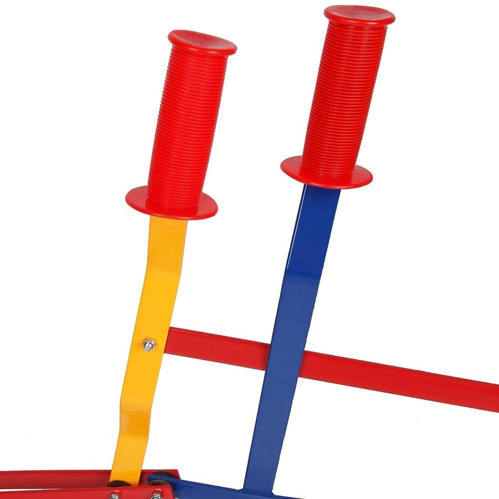 Construction Inspired Kids Ride On Metal Sand Digger Backyard Sandpit Toy | Yellow