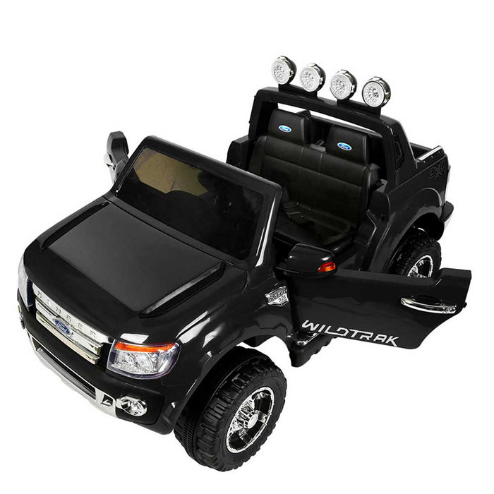 Ford Licensed F150 Ranger Deluxe Kids Ride On Car with Remote Control | Black