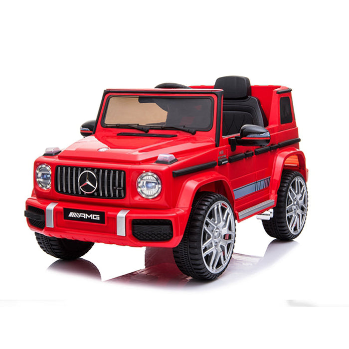 Mercedes Benz G63 AMG Licensed Kids Ride On Car with Remote Control Red