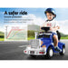 Big Rig Truck Deluxe Kids Ride On Car | Blue