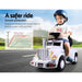 Big Rig Truck Deluxe Kids Ride On Car | White