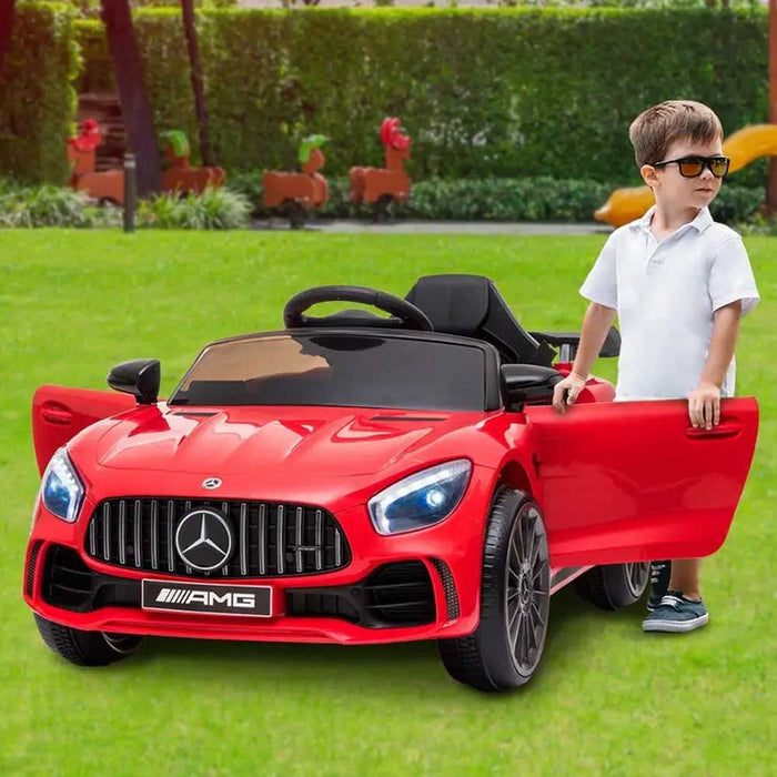 Mercedes Benz AMG GT R Licensed Kids Ride On Car | Racing Red