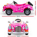 Disney Licensed Minnie Mouse Rolls Royce Inspired Kids Ride On Car | Pink with Polka Dots