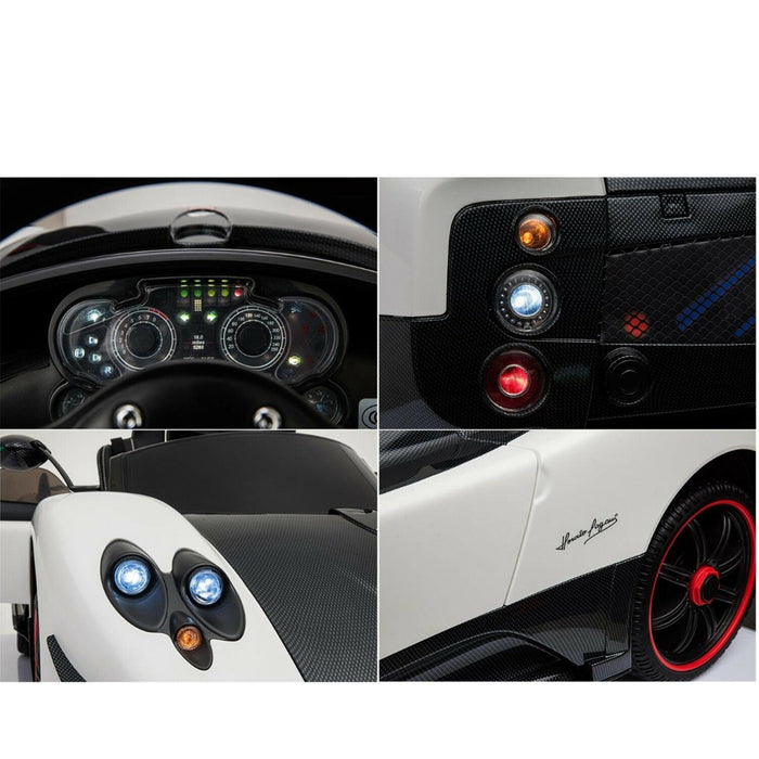 Pagani Zonda Inspired Kids Ride On Car | White