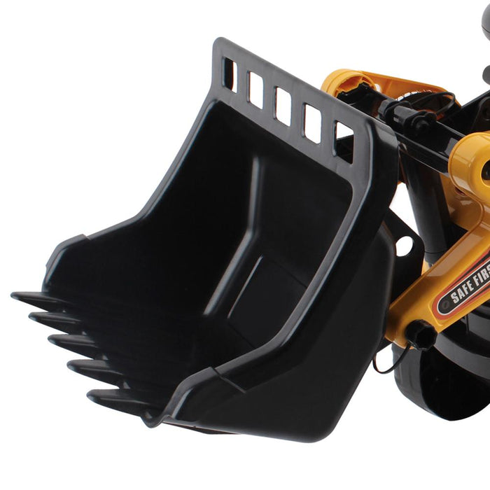 Construction Inspired Kids Ride On Car Bulldozer  | Yellow