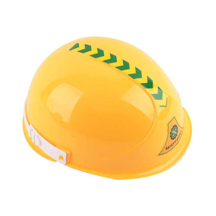 Construction Inspired Kids Ride On Car Excavator with Helmet | Yellow
