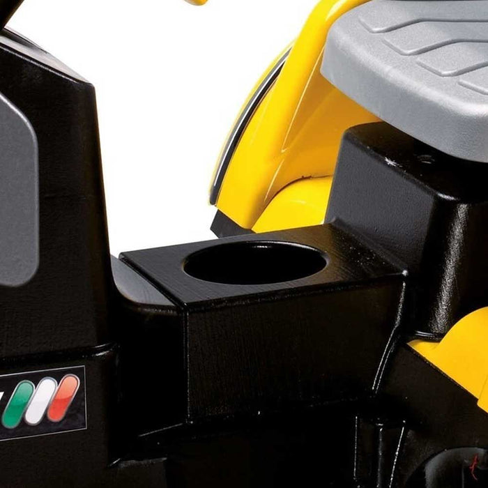Peg Perego Maxi Construction Excavator Digger Pedal Powered Kids Ride-On | Yellow