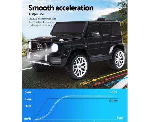 Mercedes Benz G63 AMG Licensed Kids Ride On Car with Remote Control | Black
