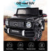 Mercedes Benz G63 AMG Licensed Kids Ride On Car with Remote Control | Black/Red