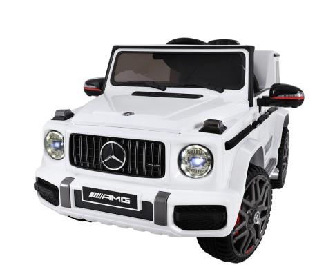 Mercedes Benz G63 AMG Licensed Kids Ride On Car with Remote Control | Black/White