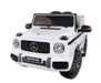 Mercedes Benz G63 AMG Licensed Kids Ride On Car with Remote Control | Black/White