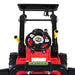 Construction Bulldozer Digger Inspired Kids Ride On Electric Car with Remote Control | Red