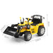 Bulldozer Digger Inspired Kids Ride On Electric Car with Remote Control | Yellow