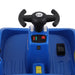 Retro Kids Ride On BUMPER Car with Remote Control | Royal Blue