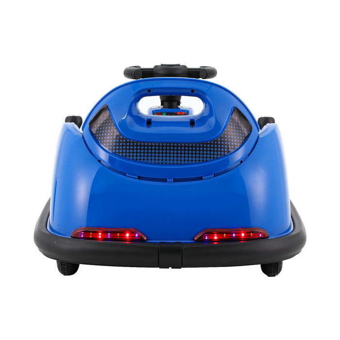 Retro Kids Ride On BUMPER Car with Remote Control | Royal Blue