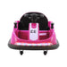 Premium Retro Kids Ride On BUMPER Car with Remote Control | Deep Pink