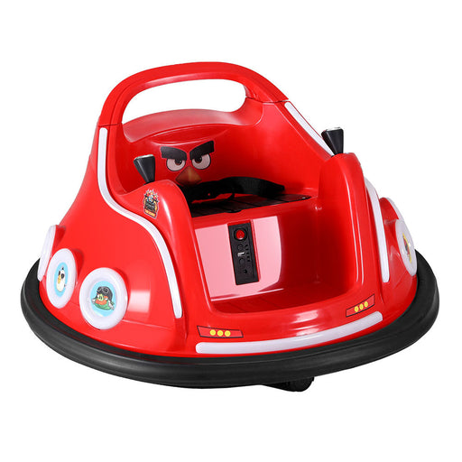 Angry Birds Kids Ride On BUMPER Car with Remote Control | Red