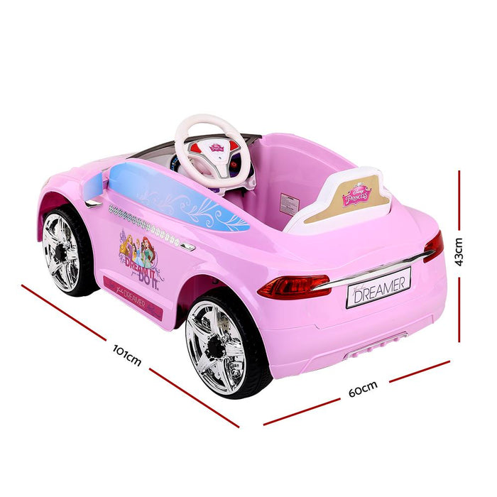 Disney Princesses Licensed Kids Ride On Car | Pink