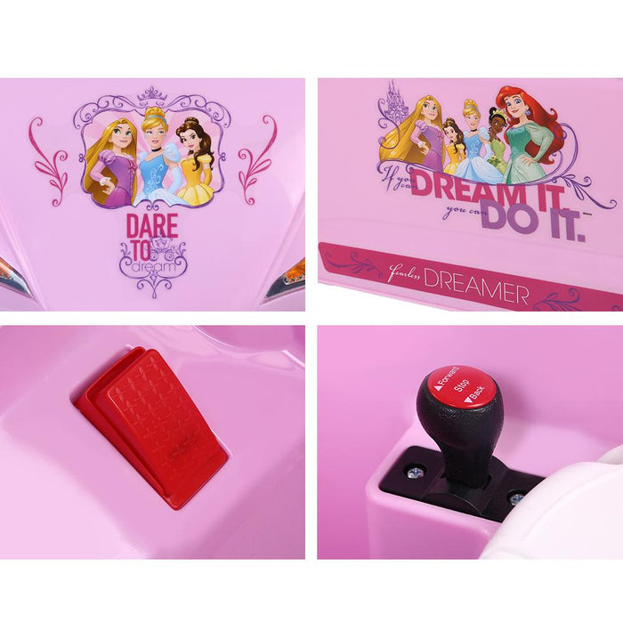 Disney Princesses Licensed Kids Ride On Car | Pink