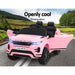 Officially Licensed Range Rover Evoque Kids Ride On Car with Remote Control Pink