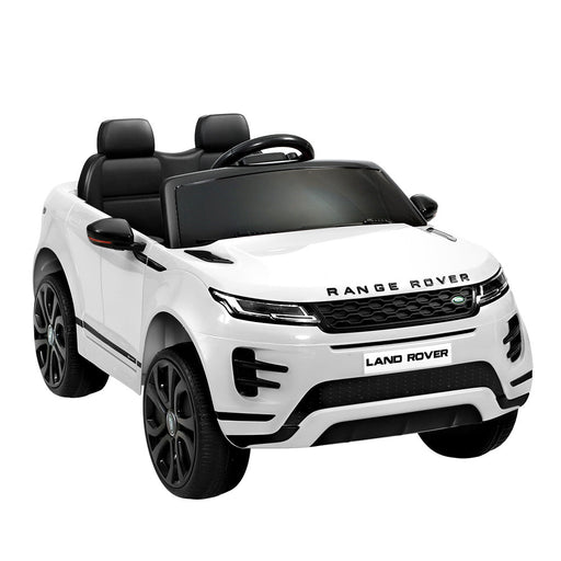 Range Rover Evoque Officially Licensed Kids Ride On Car with Remote Control |  White